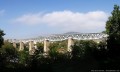 panoramatick fotografia viaduktu v Hanuovciach nad Topou, tra 193, 7.10.2006